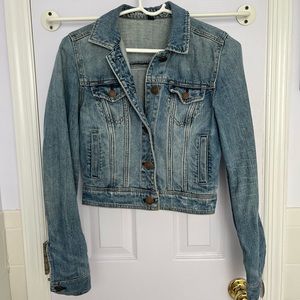 Cropped Denim Jacket
